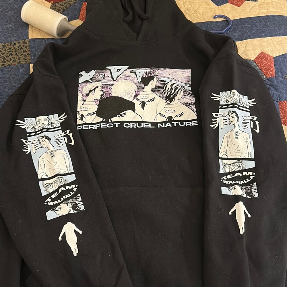 BNWOT Sora Men’s Sweatshirt, Sz 2 XL, Anime